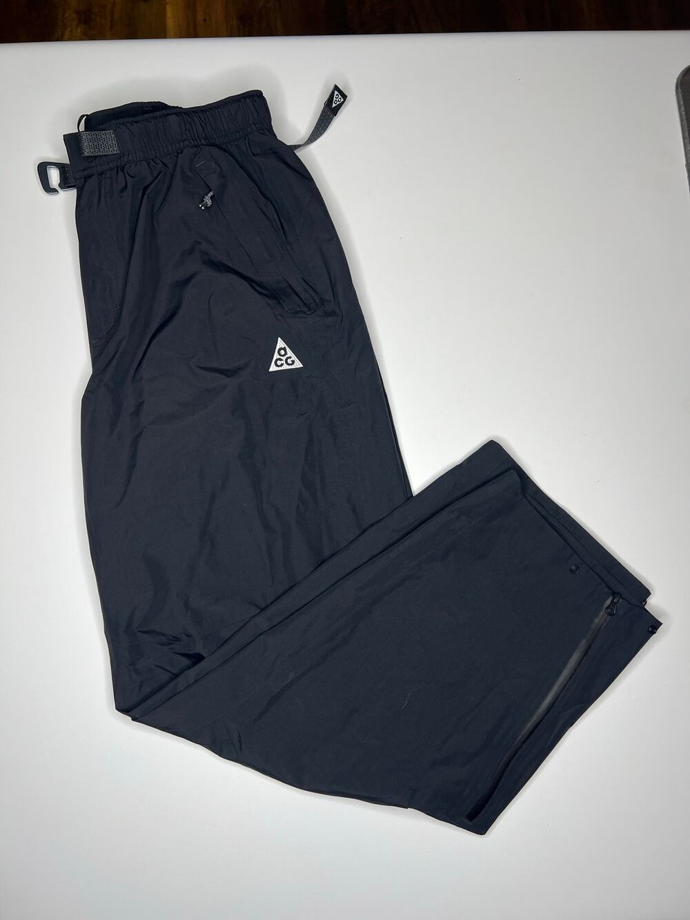 Nike ACG Rain Pants Size Small Adult Unisex Black Morpho Storm Fit ADV